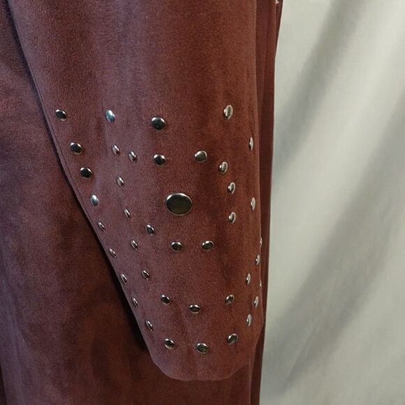 KB Stella Louise Roy Faux Suede Studded Coat - Picture 5 of 11